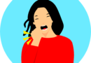 Woman Coughing